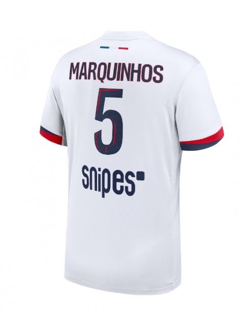Paris Saint-Germain Marquinhos #5 Auswärtstrikot 2025-26 Kurzarm Paris Saint-Germain Marquinhos #5 Auswärtstrikot 2025-26 Kurzarm